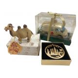 Precious Moments Camel & Assorted Ornaments