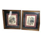 John Haymson Pair of NYC Prints