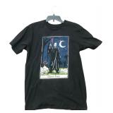 Ghost Face Tarot Card Graphic T-Shirt Size L