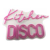 Pink LED Neon Style Kitchen DISCO Sign