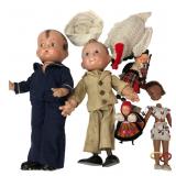 Effanbee Skippy, Ideal & Assorted Dolls Lot