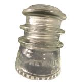 Hemingray-10 Clear Glass Insulator