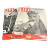 LIFE Magazine Pair 1947 & 1951 Issues