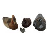 Ernie Kuckhahn & Assorted Duck Figurines