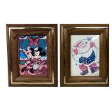 Giordano & Disney Framed Christmas Prints 10x8