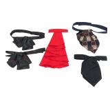 Lot of 5 Formal Bow Ties and Cravats