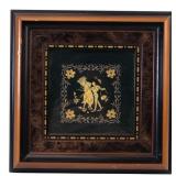 Alca 24k Gold Damascene Mythological Scene 8x8