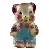 Ceramic Bear Cookie Jar 11H