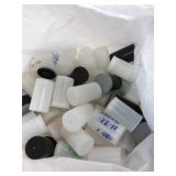 Bulk Lot of Empty 35mm Plastic Film Canisters