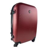 Travelers Club Red Hard-Shell Spinner Suitcase