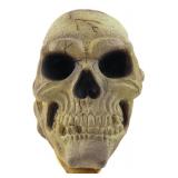 Decorative Faux Aged Rubber Skull Prop