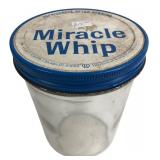Kraft Miracle Whip Glass Jar