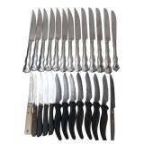 Reed & Barton & Assorted Mixed Knives Lot
