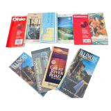 Lot of 9 State Road Maps c. 1999-2000