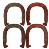 Diamond Double Ringer Pitching Horseshoes Set