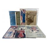 7 Vintage WWI & Political Sheet Music Pieces