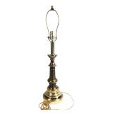 Traditional Brass Candlestick Table Lamp