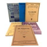 Lot of 7 Flute & Trumpet Sheet Music Books