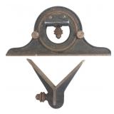 Vintage Machinist Protractor & Center Head