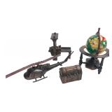 Lot of 4 Die-Cast Miniature Pencil Sharpeners