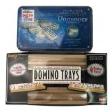 Cardinal Dominoes & Fundex Wood Trays