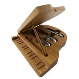 Legacy Bamboo Piano Cheese Board & Tool Set