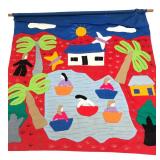 Artesanï¿½as de Colombia Appliquï¿½ Wall Hanging