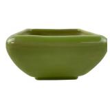 Hyalyn Pottery Green Square Bowl Planter 205