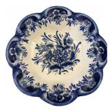 I. Godinger & Co. Blue & White Floral Bowl