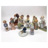 Enesco, Homco & Avon Mixed Figurine Lot