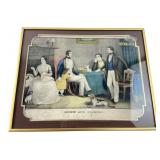 Kellogg & Comstock Home and Friends Lithograph