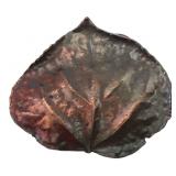Bergamot Brass Works Leaf Belt Buckle 1974