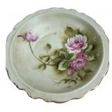 Lefton China Hand Painted Rose Bowl