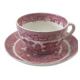 Allertons Red Willow Teacup and Saucer