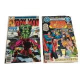 Marvel Iron Man #131 & DC Superman Family #200
