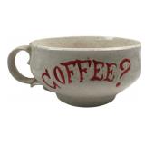 Oversized Speckled Ceramic Novelty Mug 9 in
