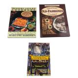 Lot of 3 Cookbooks Dessert Cookies Garlic
