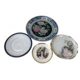Mixed Lot of 4 Decorative Plates