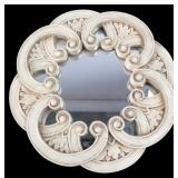 Ornate Round Decorative Wall Mirror