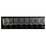 Set of 8 Classic Chevrolet Etched Glasses