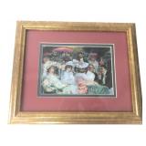 Framed Impressionist Style Print 10x12
