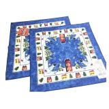 NOS Nikko Linens Country Wonderland Cloth Napkins