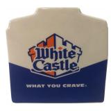 White Castle Ceramic Candle Holder