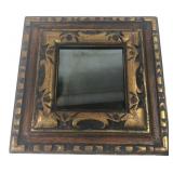 Ornate Carved Style Framed Wall Mirror 13x13