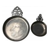 International Pewter Porringers Set
