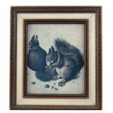 Albrecht Dï¿½rer Two Squirrels Print 12.5x11