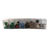 Ty Beanie Babies Lot of 8 in Display Cases