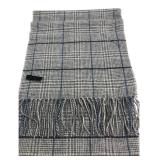 Enzo Mantovani 100% Cashmere Plaid Scarf