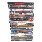 Lot of 22 PG & Unrated DVD/Blu-ray Movies