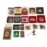 Historical Site Ornaments, Pins & Seeds Lot